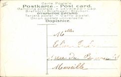 Vintage Postcard Fantasy Flowers April 1st Poisson