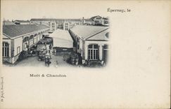 CPA Folklore Vin Vendange Champagne Epernay Moet & Chandon 