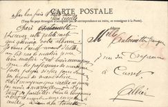 CPA Publicite Chocolaterie d'Aiguebelle Van Dyck Vierge au donateur