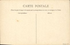 Postal Publicidad Chocolatería de Aiguebelle Ribot Jesús y los doctores