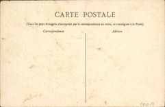 Vintage Postcard Publicity Chocolate factory of Aiguebelle Leonardo da Vinci co. Anne the Virgin and the Child Jesus