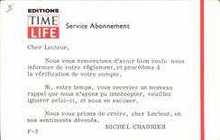 CPA Publicite Editions Time Life