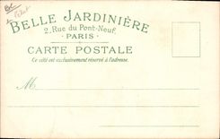 Vintage Postcard Beautiful Publicity Garden Paris Street of the Bridge Nine Children