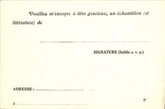 Postal Publicidad Marcel Save Pharmacien Laboratorios de los Productos Bayer Rue Sedaine París