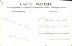 Vintage Postcard Publicity tonic Byrrh Wine the navy Toilet of the ship Boat