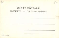 Vintage Postcard Fantasy Illustrator Woman Lamb Rabbits