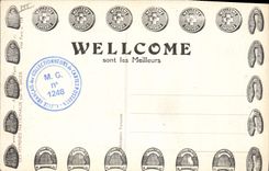 Vintage Postcard Fantasy Illustrator Xavier Sager Woman Flag Italy Sager