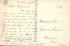 Vintage Postcard Fantasy Illustrator Xavier Sager Woman