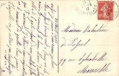 Vintage Postcard Fantaisie Illustrator Xavier Sager Femme the Argentinian tango Dances