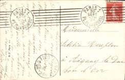 Vintage Postcard Fantasy Illustrator Xavier Sager Women Confidences