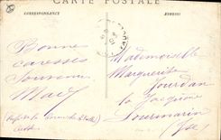 CPA Phare Cette Coup de mer Mole St louis et Brise lames