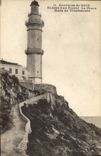 Vintage Postcard Phare Surroundings of Nice St Jean Cape Ferrat the headlight Splits of Villefranche