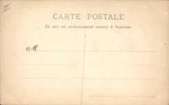 Vintage Postcard Boulogne Headlight on Sea Sunken to the port after the sin Boat