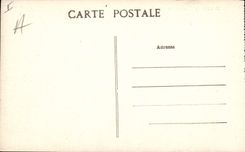 Vintage Postcard Fecamp Headlight the pier one day of storm