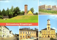Modern Postcard Militaria Schneeberg Erzgebirge