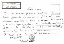 Modern Postcard Militaria the Vault in Vercors the village Duaphine Vassieux in Holy Vercors Agnan in Vercors Museum of Resistance