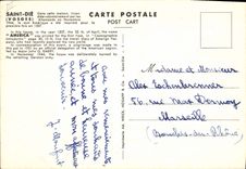 CPM Militaria Saint Die Vosges 