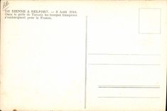 Modern Postcard Militaria Of His has Belfort August 8th, 1944 In the gulf of Tarente the French troops embark for France