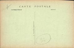 Vintage Postcard Bridge Bonaparte on the Loire Towers