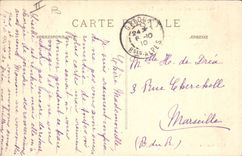 Vintage Postcard Bridge of the Verdon Greoux Baths