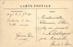 CPA Pont Le Pont d'Allier pres Auzon Route de Vezezoux et usine d'Auzon Haute Loire