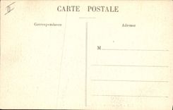 Vintage Postcard Suspended bridge of the Low Chain before the catastrophe Angers Boats