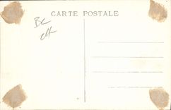 Vintage Postcard Folklore a fairground in the Limousin Vaches Goes SIGNAL