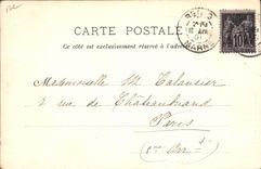 Vintage Postcard Folklore Wine Grape harvest Epernay Champagne