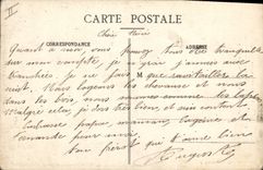 CPA Folklore Vin Vendanges Champagne Dom Perignon decouvrant la mousse Fragment d'un tableau d'Armand Guery 