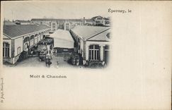 CPA Folklore Vin Vendanges Champagne Moet & Chandon Epernay 