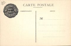 Postal Folclore Vino Vendimias Champaña Moet & Chandon Almacenaje de los vinos en barriles