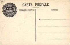 CPA Folklore Vin Vendanges Champagne Moet & Chandon Rangement des vins en bouteilles 
