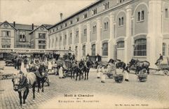 CPA Folklore Vin Vendanges Champagne Moet & Chandon Reception des bouteilles 