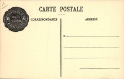 Vintage Postcard Folklore Wine Grape harvest Moet & Chandon Champagne Put in masses after moving