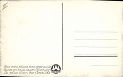 Vintage Postcard Publicity Clacquesin Aperitif