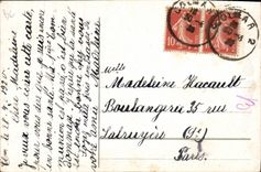 Vintage Postcard Domestic Publicity Uberall Gas