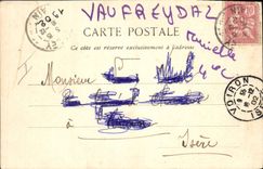 CPA Publicite Manufacture de Pianos Aurand Wirth & Cie Lyon Femme 