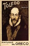 Vintage Postcard Publicity Toledo Pintures del Greco