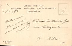 Vintage Postcard Fantasy Illustrator Musician Child