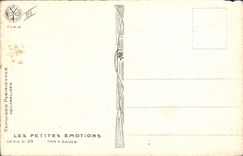 Vintage Postcard Fantasy Illustrator Sager Woman Angels the surprise