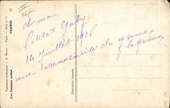 Vintage Postcard Fantasy Illustrator Sager Woman French France Furia Militaria