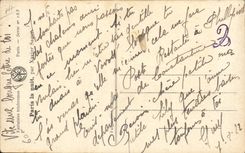 Vintage Postcard Fantasy Illustrator Sager Woman the festival of Montmartre Paris Pig Pig