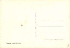 CPM Militaria General de Gaulle