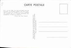 Modern Postcard Militaria Landing of the Allied and the battle of Normandy