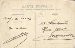 CPA Pont de l'abime Cusy