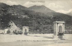 CPA Pont Charles Albert Vallee du Var