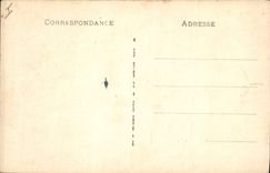 CPA Pont suspendu de la Caille
