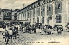 CPA Folklore Vin Vendange Champagne Moet & Chandon Reception des bouteilles 