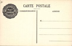 CPA Folklore Vin Vendange Champagne Moet & Chandon Mise des vins en bouteilles