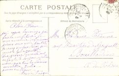 Vintage Postcard Publicity Chocolate of Aiguebelle House